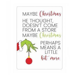 How the Grinch Stole Christmas Magnet